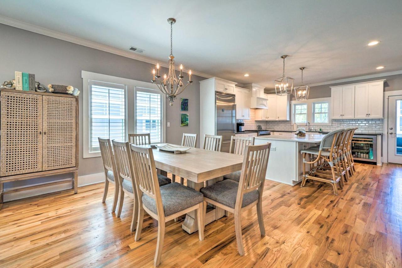 Bright Coastal Abode With Porch And Beach Access! Carolina Beach Exterior foto
