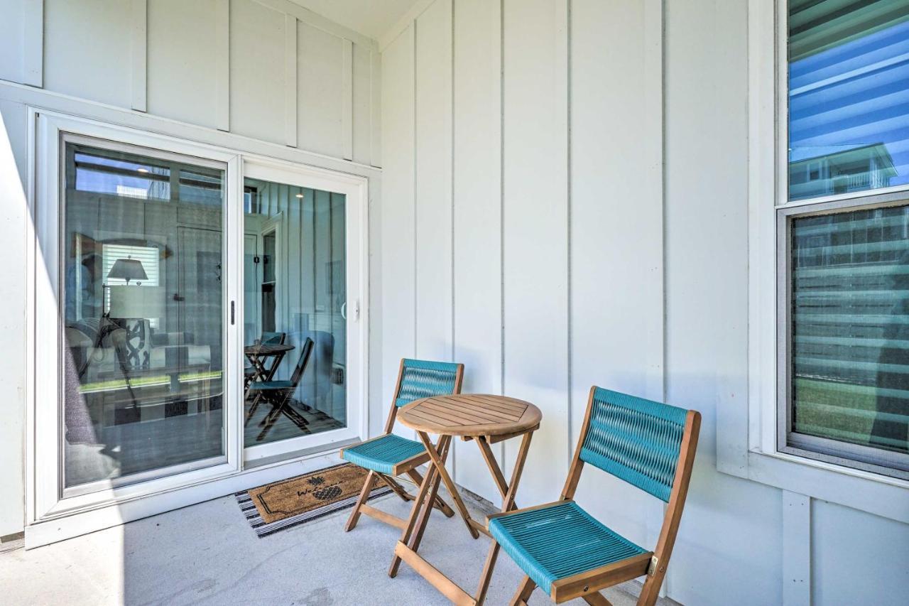 Bright Coastal Abode With Porch And Beach Access! Carolina Beach Exterior foto